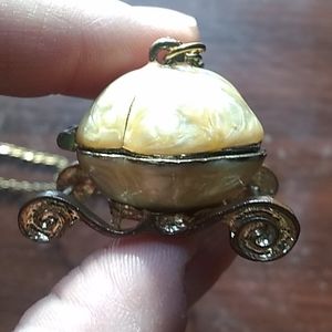 Baby carriage open pendant charm magnet close